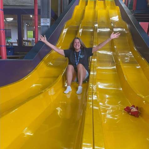 Staff on Slide