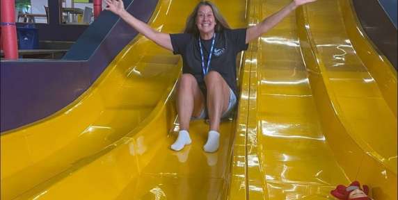 Staff on Slide Staff on Slide
